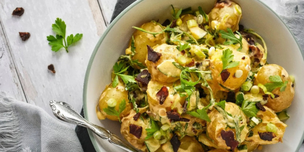 Peri-Peri Potato Salad with Biltong