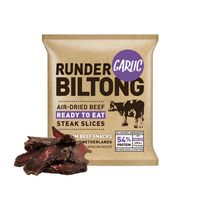 Runder Biltong Snack Pack Garlic 40g