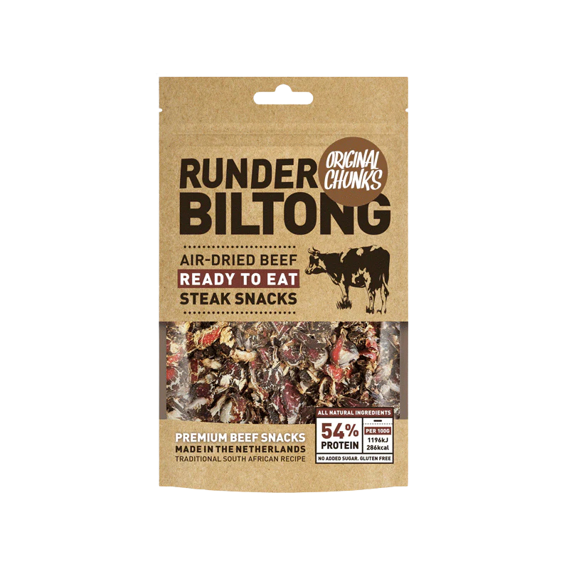 Runder Biltong Chunks Original 150g