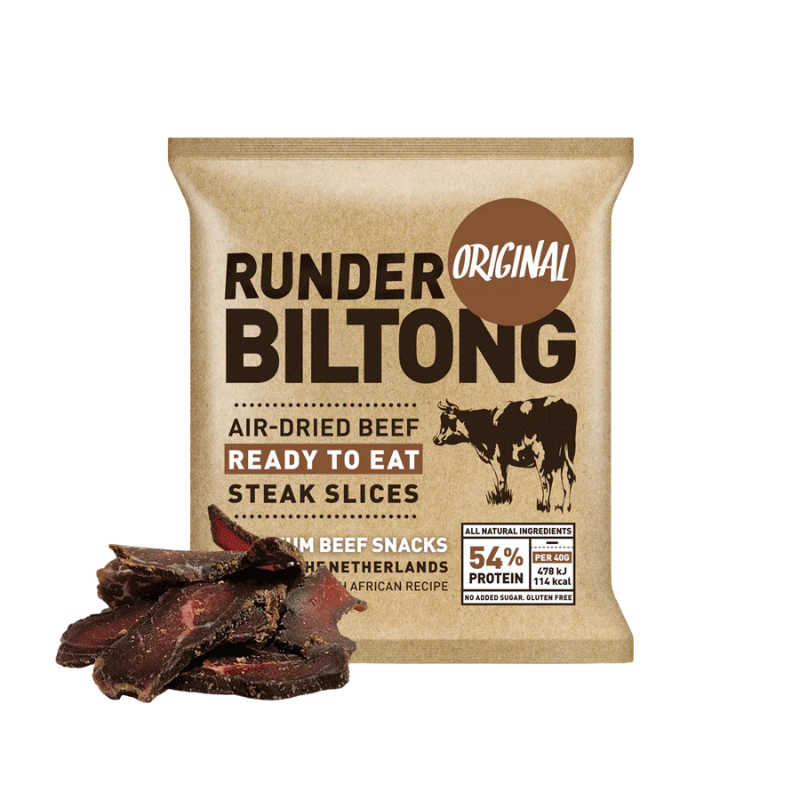 Runder Biltong Snack Pack Original 40g