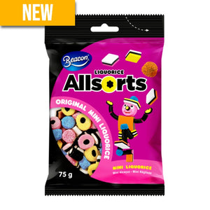 Beacon Original Liquorice Allsorts Mini 75g