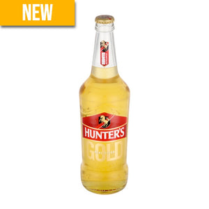 Hunter's Gold Cider 330ml Bottle