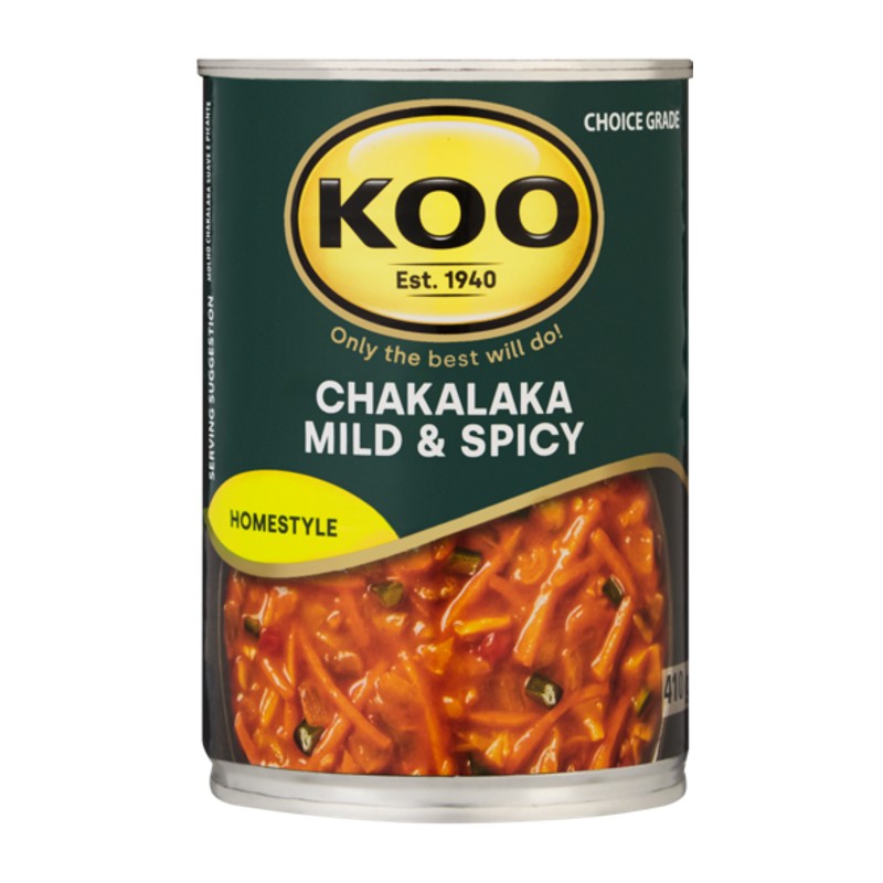 KOO Chakalaka Mild and Spicy 410g