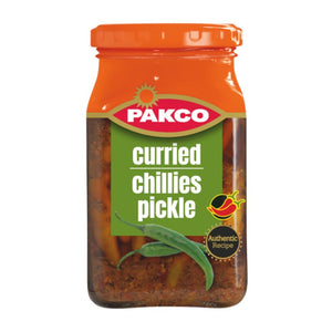 Pakco Curried Chillies 325g Jar
