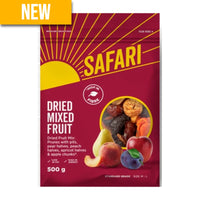 Safari Mixed Dried Fruit 500g Pack