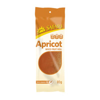 Safari Dried Fruit Roll Apricot 80g