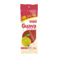 Safari Dried Fruit Roll Guava 80g