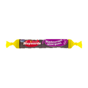 Maynards Wine Gums Blackcurrant Flavour Single Roll
