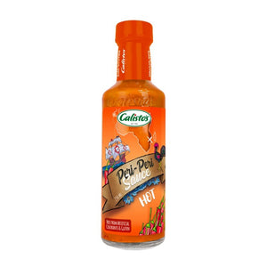 Calisto's Hot Peri-Peri Sauce 250g Bottle