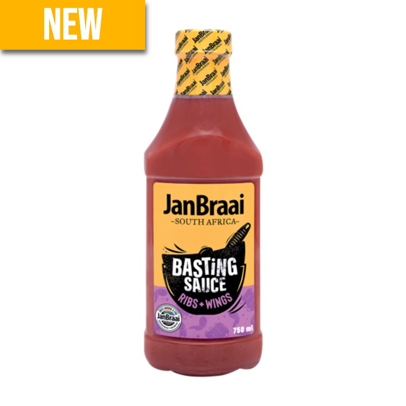 Jan Braai Ribs & Wings Basting Sauce 750ml