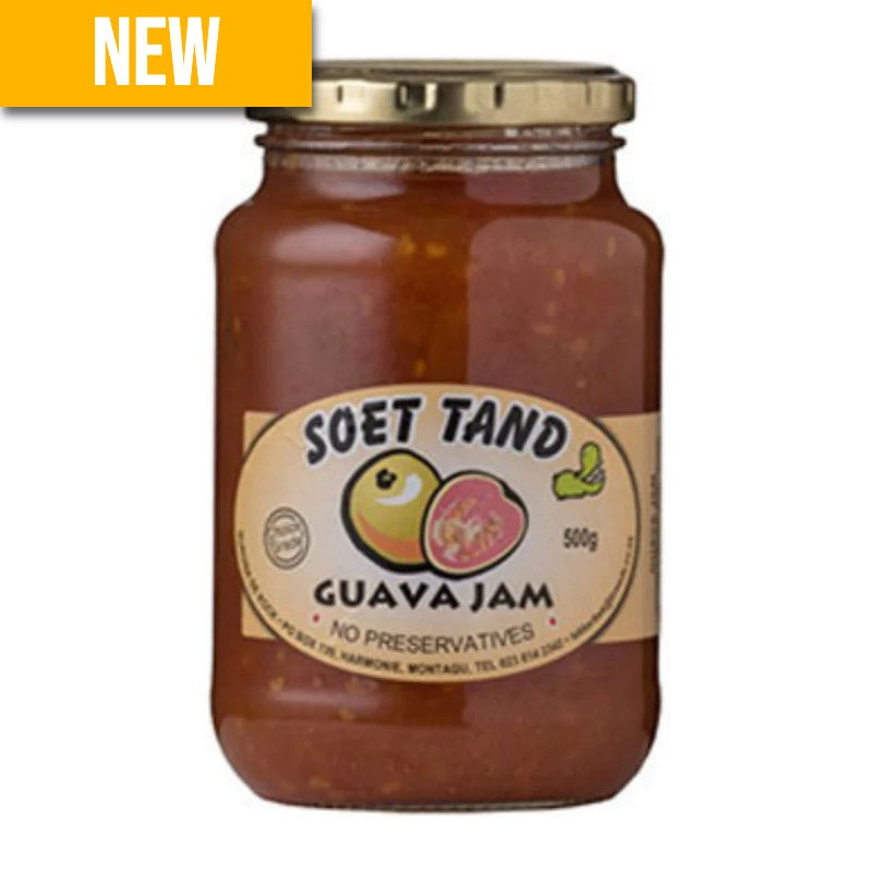 Soet Tand Guava Jam 500g bottle