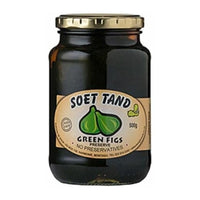 Soet Tand Green Fig Preserve 500g bottle