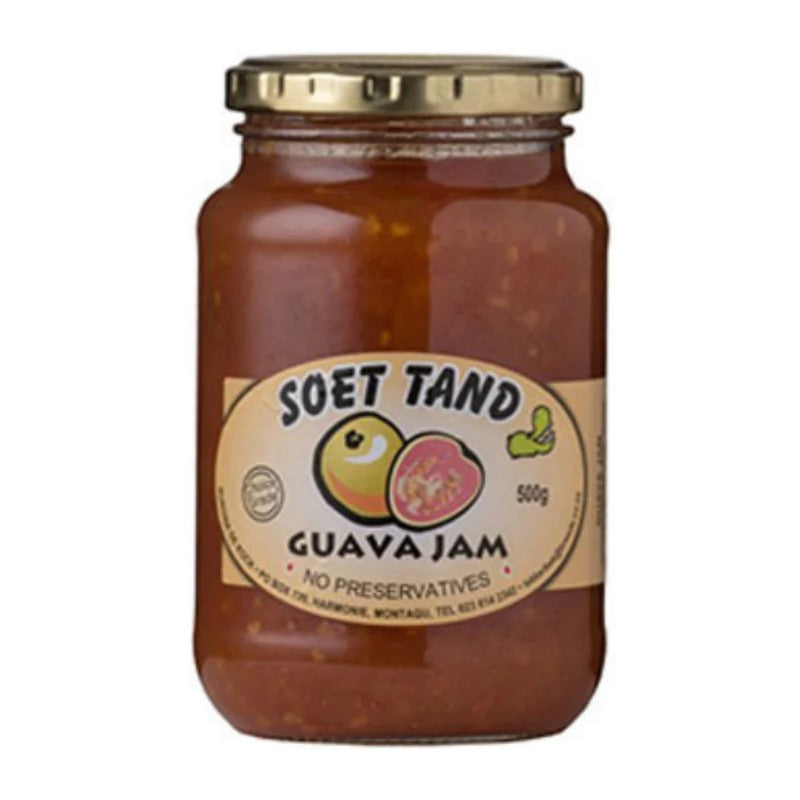 Soet Tand Guava Jam 500g bottle