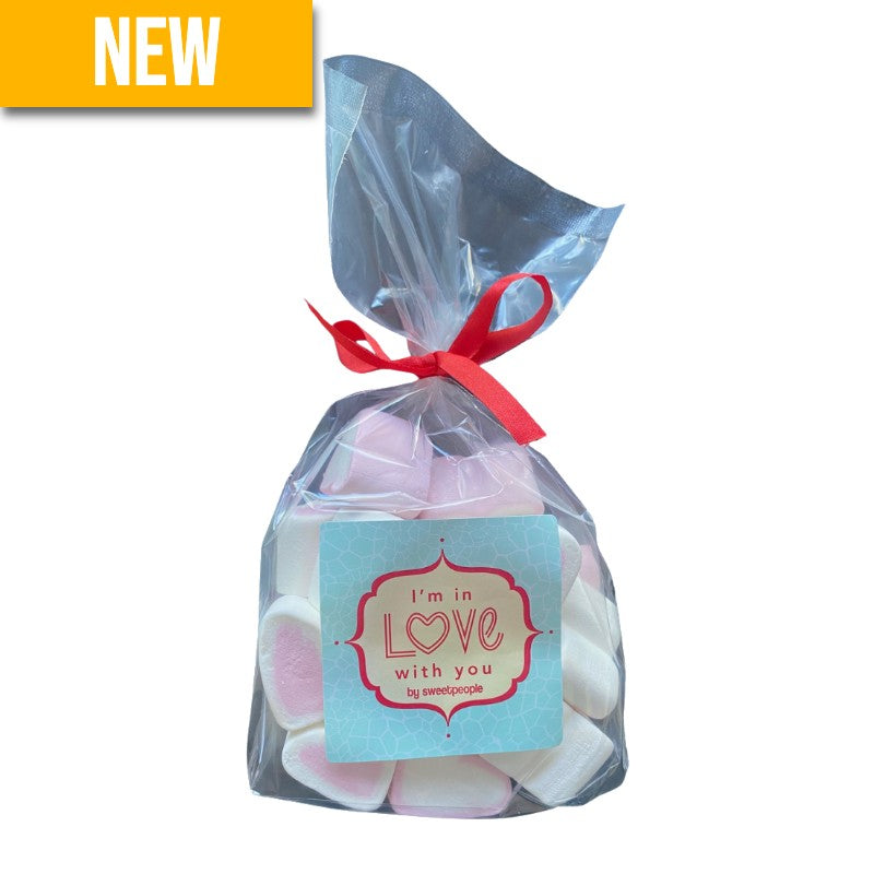 Sweetpeople Heart-shaped Marshmallows 125g