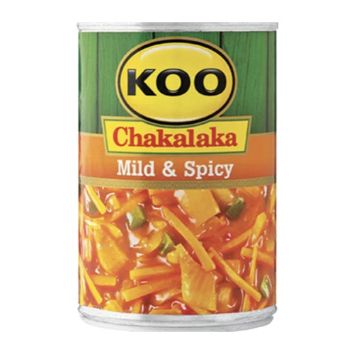 KOO CHAKALAKA MILD AND SPICY 410G CAN - South Africa 2 You
