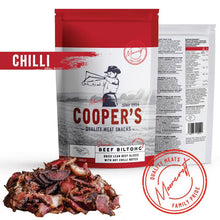 Load image into Gallery viewer, Cooper&#39;s Chilli Sliced Biltong 250g
