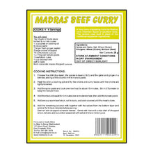 Load image into Gallery viewer, NICE &#39;N SPICY MADRAS BEEF CURRY - SA2EU
