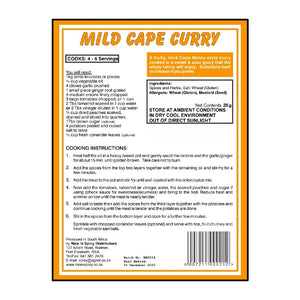 NICE 'N SPICY MILD CAPE CURRY - SA2EU