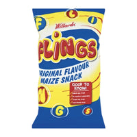 WILLARDS FLINGS ORIGINAL MAIZE SNACK 150G - South Africa 2 You