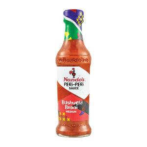 Nando's Bushveld Braai Peri-Peri Sauce Medium 250g Bottle