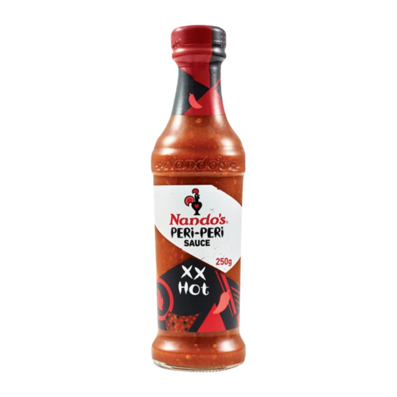 Nando's XX Hot Peri-Peri Sauce 250g Bottle
