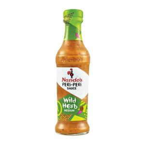 Nando's Wild Herb Peri-Peri Sauce Medium 250ml Bottle