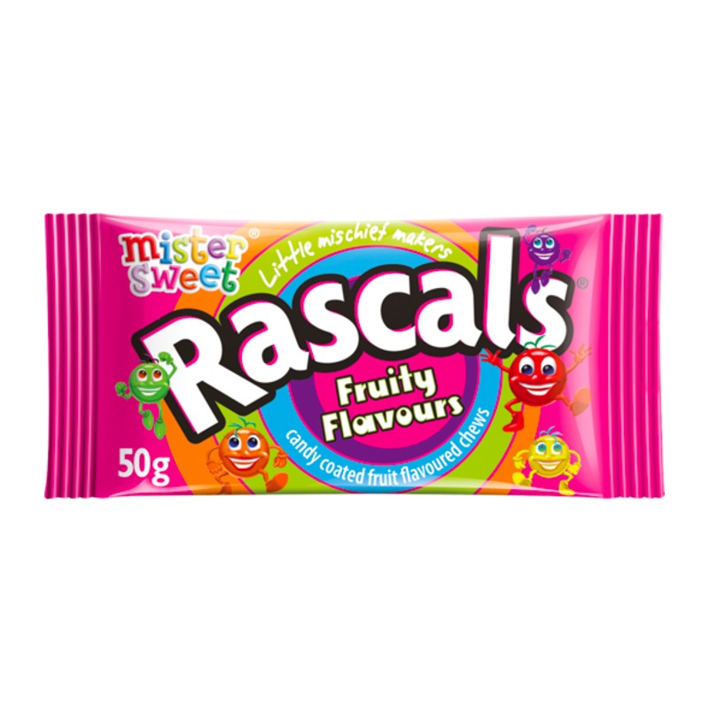 Mister Sweet Rascals Fruity Flavours 50g