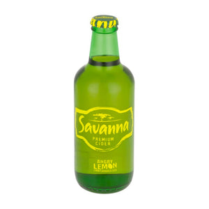 Savanna Cider Angry Lemon 330ml Bottle Single