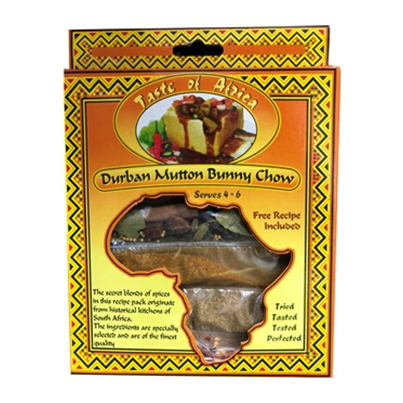 Taste of Africa Durban Mutton Bunny Chow 60g Pack